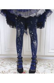 Ruby Rabbit Sea Moon Jellyfish Tights